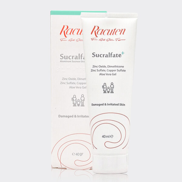 کرم ترمیم کننده سوکرالفیت راکوتن Racuten Sucralfate+ Cream 40gr