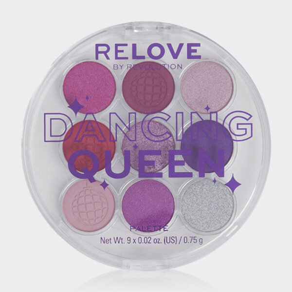 پالت سایه دنسینگ کوئین رولوشن RELOVE BY REVOLUTION DANCING QUEEN PALETTE