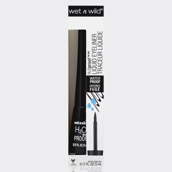 خط چشم ضد آب وت اند وایلد مدل Wet n Wild H2O Water Proof Liquid Eyeliner