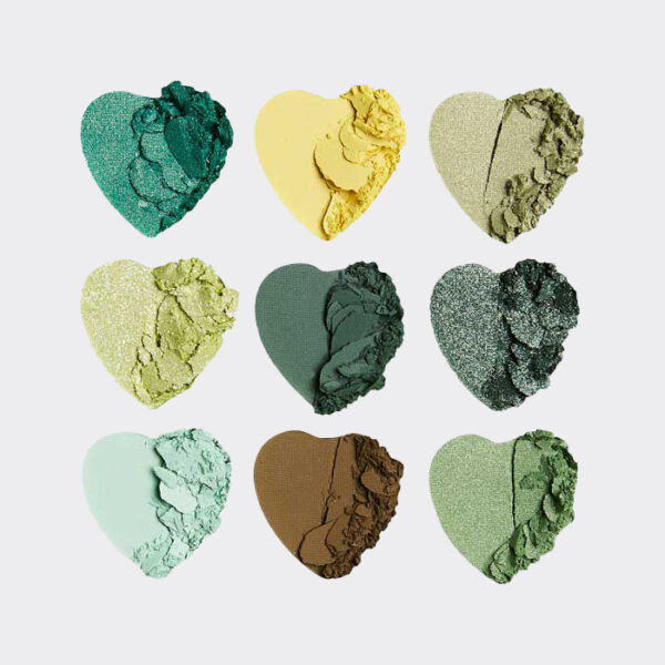 پالت سایه 9 رنگ رولوشن لاکی مدل Revolution Heart Breakers shadow Palette Lucky