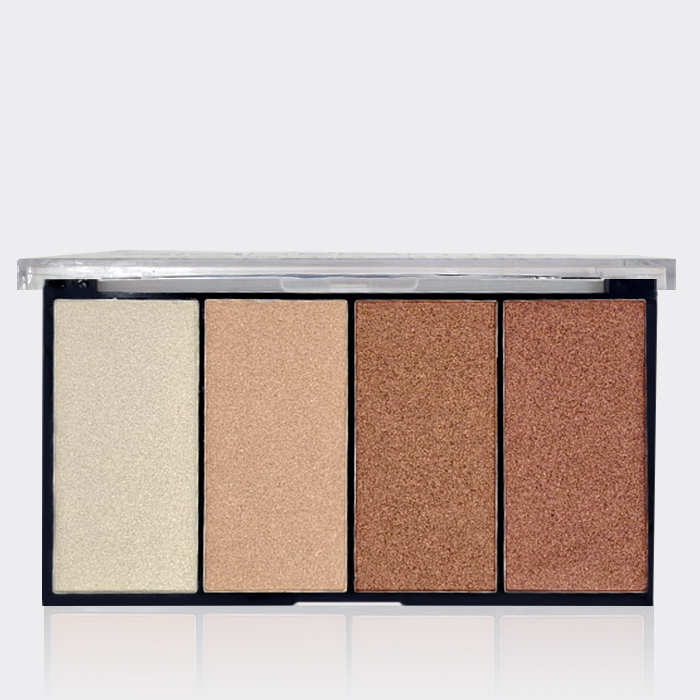 پالت هایلایتر بیو استار Bio Star 4 Color Highlighter contour Powder 14gr