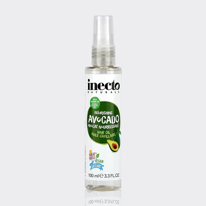 روغن مو آووکادو اینکتو 100 میل مدل INECTO NATURALS AVOCADO HAIR OIL