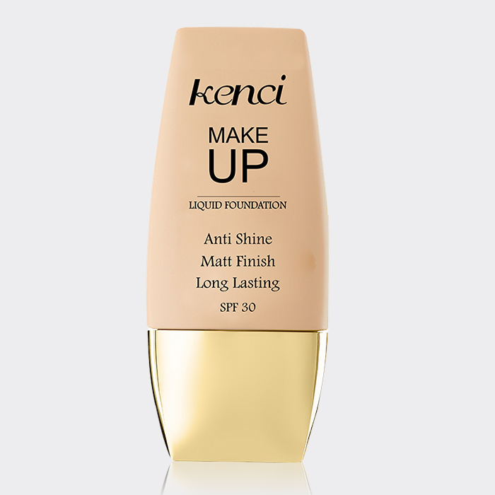 کرم پودر تیوپی مات کنسی Kenci Liquid Foundation SPF30 Matt Finish 30ml