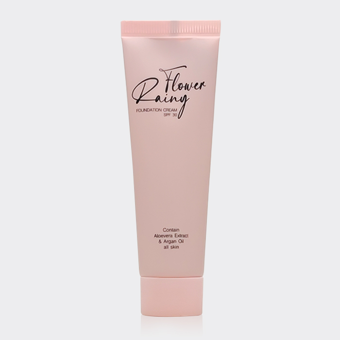 کرم پودر آرگان و آلوئه ورا رینی فلاور Rainy Flower SPF30 Foundation Cream 30ml
