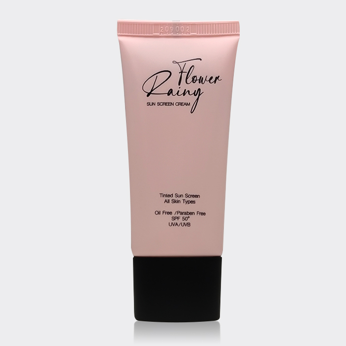 کرم ضد آفتاب رنگی بدون چربی رینی فلاور Rainy Flower SPF50 Tinted Sun Screen Cream 30ml