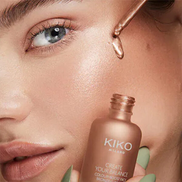 برنزر مایع بالانس کیکو میلانو KIKO Milano Create Your Balance Colour-Boost Face Bronzing Drops 12ml