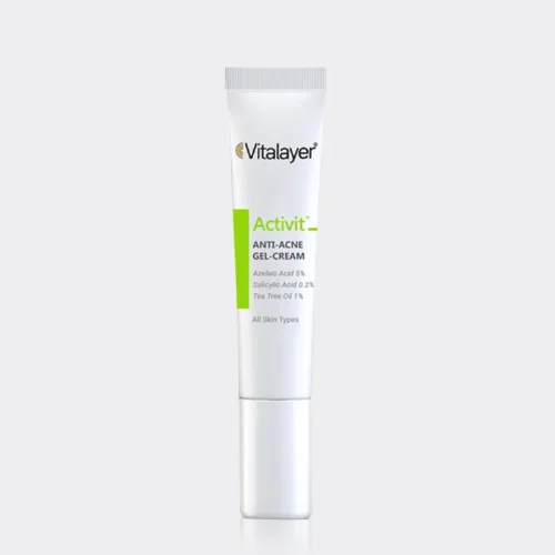 کرم ژل ضد جوش اکتی ویت ویتالیر Vitalayer Activit Anti-Acne Gel-Cream 15ml