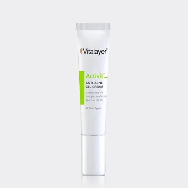 کرم ژل ضد جوش اکتی ویت ویتالیر Vitalayer Activit Anti-Acne Gel-Cream 15ml