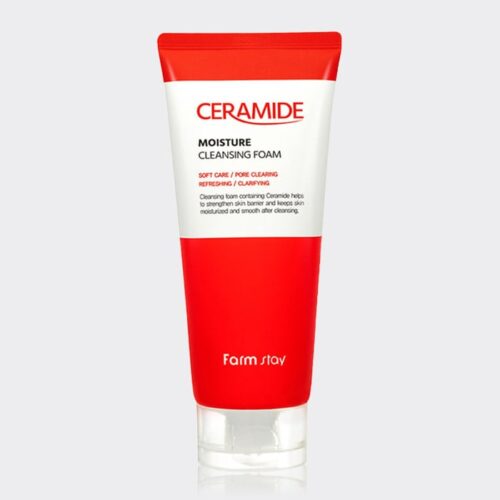 فوم شوینده سرامید فارم استی Farm Stay Ceramide Moisture cleansing Foam 180ml