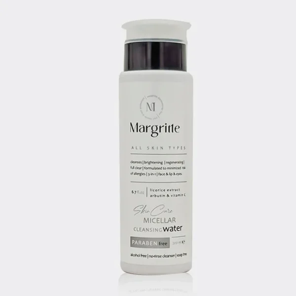 میسلار واتر روشن کننده مارگریت Margritte Arbutin & Vitamin C Micellar water 200ml