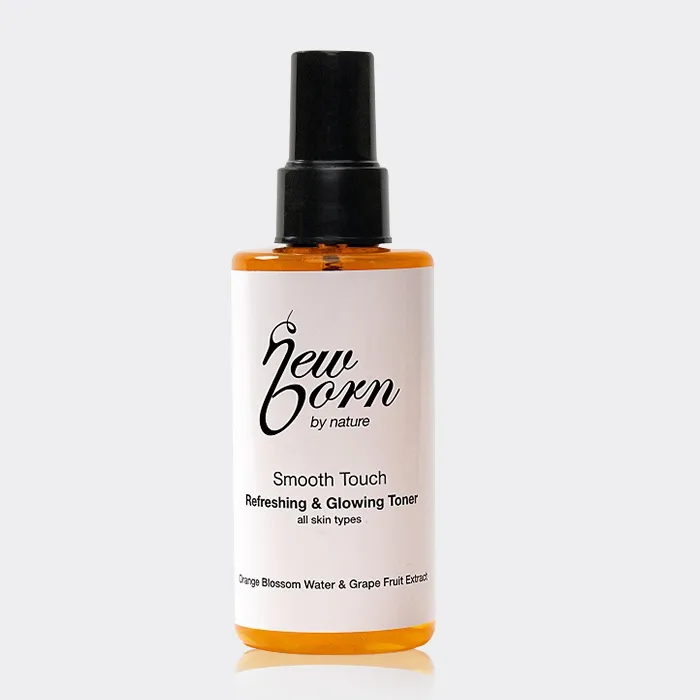 تونر روشن کننده پوست چرب نیو برن Newborn Smooth Toch Refreshing & Glowing Toner 150ml