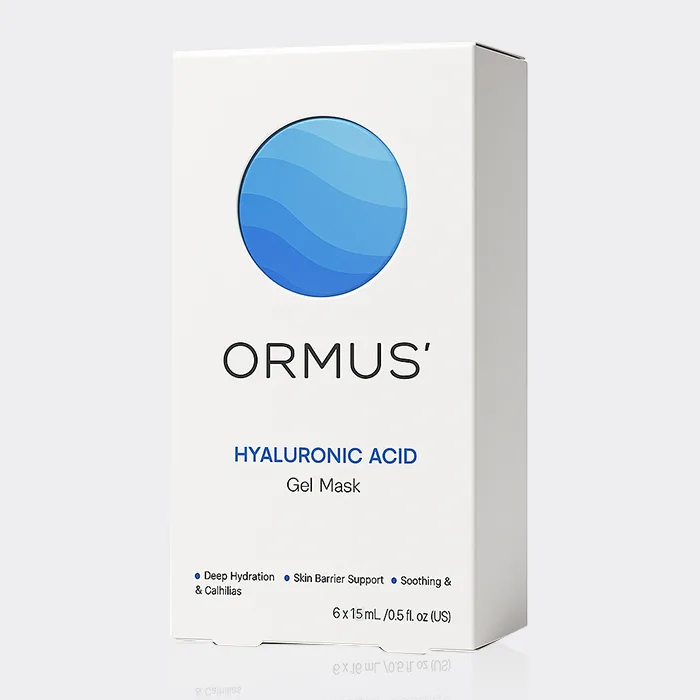 ژل ماسک هیالورونیک اسید اورموس Ormus Hyaluronic  Acid Gel Mask 6x15ml