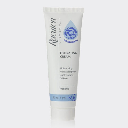 کرم آبرسان پوست چرب راکوتن Racuten Prebiotic Hydrating Cream Oile Free 50ml