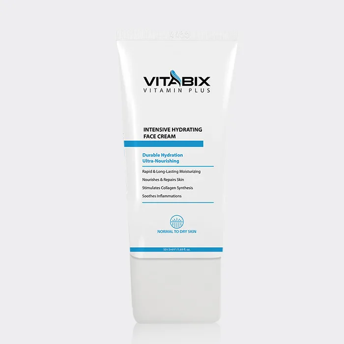 کرم آبرسان ویتامینه پوست خشک ویتابیکس Vitabix Vitamin Plus Hydrating Normal To Dry Skin Cream 50ml