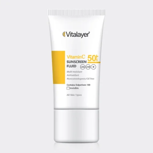 فلوئید ضد آفتاب ویتامین سی ویتالیر Vitalayer Vitamin C Sunscreen SPF50 Fluid 50ml