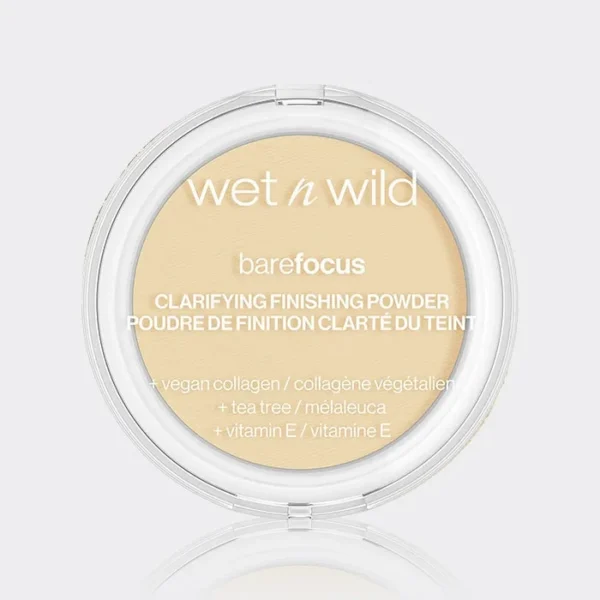 پودر فیکس بیر فوکوس وت اند وایلد Wet n Wild barefocus Clarifying Finishing Powder 6gr