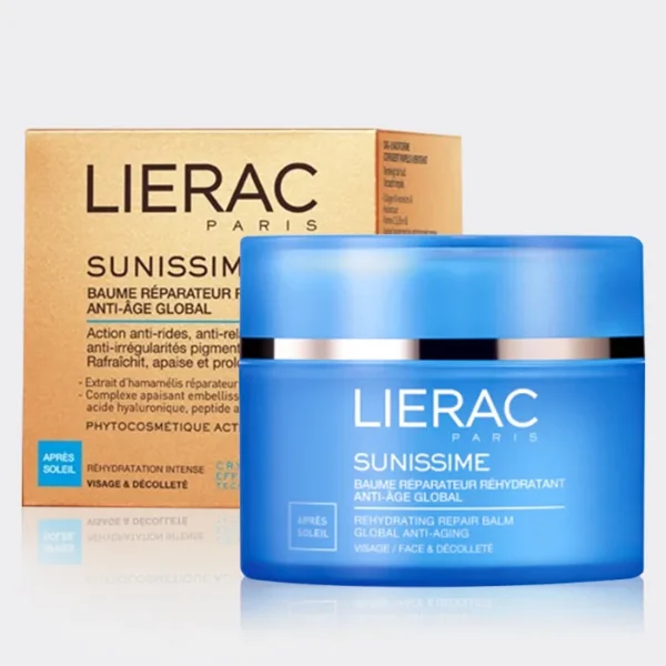 بالم ترمیم کننده پس از آفتاب سانیسیم لیراک Lierac Sunissime rehydrating Repair Balm Global Anti Aging 40ml