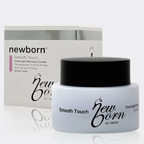 کرم شب سفت کننده پوست نیو برن Newborn Smooth Toch Overnight Renewal Cream 50ml