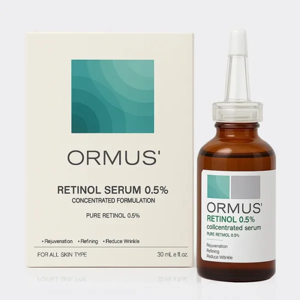 سرم کنسانتره رتینول 0.5% اورموس Ormus Retinol 0.5% Serum 30ml