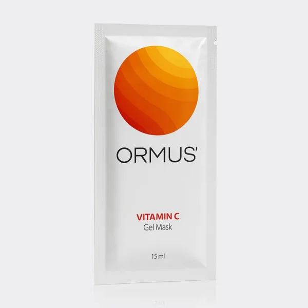 ژل ماسک روشن کننده ویتامین سی اورموس Ormus Vitamin C Gel Mask 6x15ml