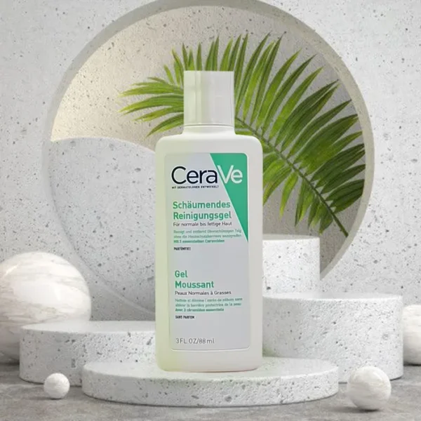 ژل شستشو پوست نرمال تا چرب سراوی  Cerave Gel Moussant cleanser 88ml