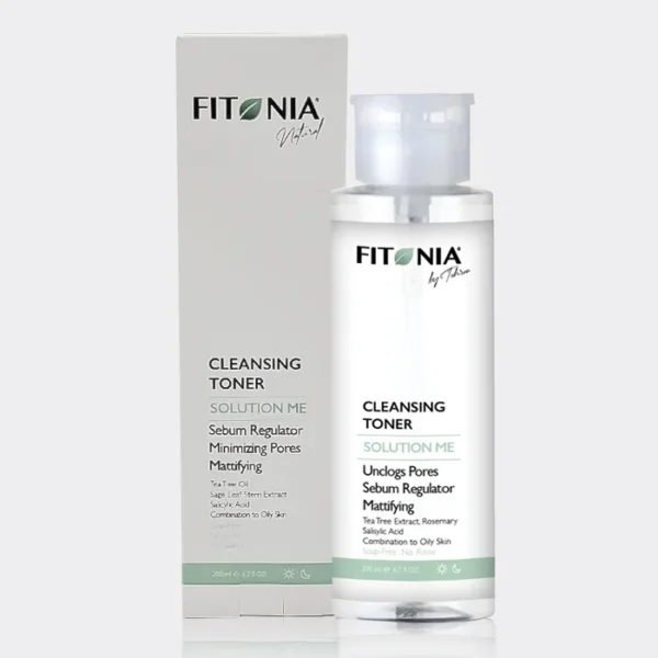 تونر ضد جوش و کنترل چربی فیتونیا Fitonia Solution Me Cleansing Toner 200ml
