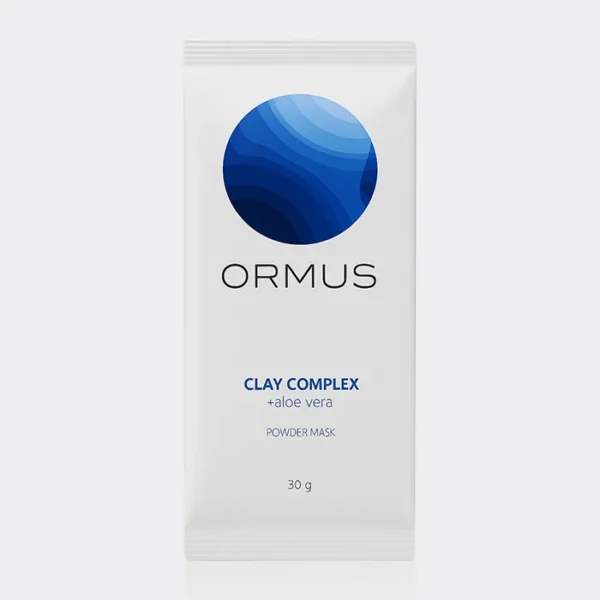 ماسک پودری کمپلکس خاک رس اورموس Ormus Clay Complex Powder Mask 5x30g