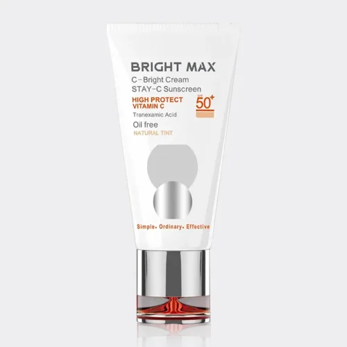 کرم ضد آفتاب رنگی ویتامین سی ث-برایت برایت مکس Bright Max C-Bright Cream Natural Tint Stay-C Sunscreen 50ml