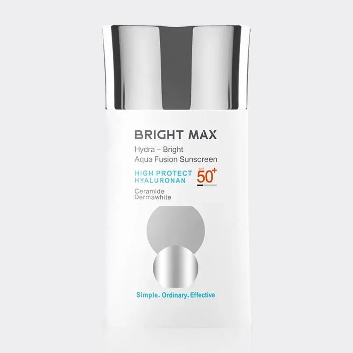 فلوئید ضد آفتاب هیدرا برایت آکوا فیوژن برایت مکس Bright Max Hydra Bright Fluid Aqua Fusion Sunscreen 50ml