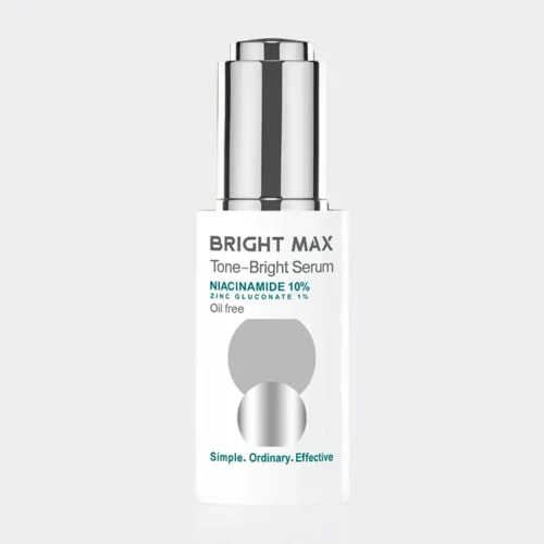 سرم نیاسینامید 10% تن-برایت برایت مکس Bright Max Niacinamide 10% Tone-Bright Serum 30ml