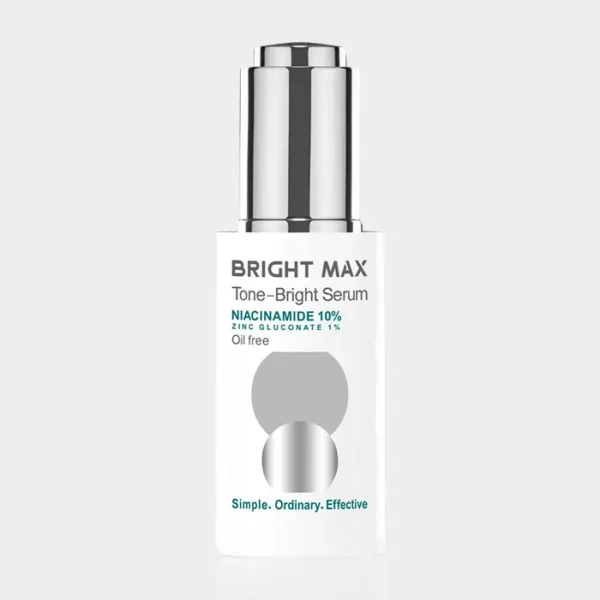 سرم نیاسینامید 10% تن-برایت برایت مکس Bright Max Niacinamide 10% Tone-Bright Serum 30ml