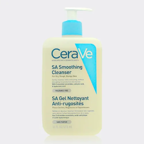 ژل شستشو پوست زبر و ناهموار سراوی Cerave SA Smoothing Cleanser 473ml