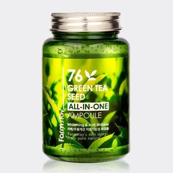 آمپول دانه چای سبز فارم استی Farm Stay Green Tea Seed Ampoule 250ml