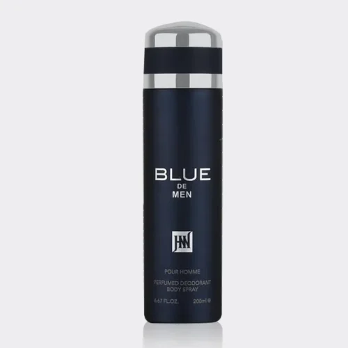 اسپری بدن مردانه بلو دی من جکوینز Jackwins Blue De Men Perfumed Deodorant Body Spray 200ml