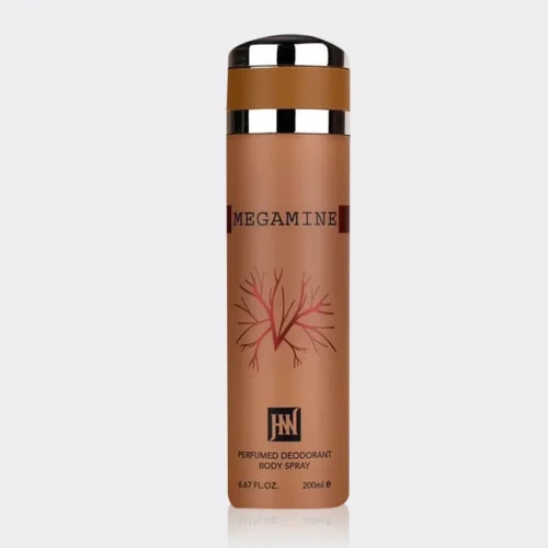 اسپری بدن مردانه مگاماین جکوینز Jackwins Megamine Perfumed Deodorant Body Spray 200ml