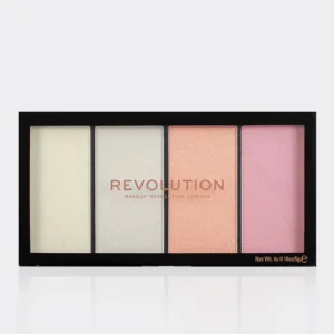 پالت هایلایتر لوستر لایت کول رولوشن Revolution Re Loaded Lustre Lights Cool Highlighter Palette