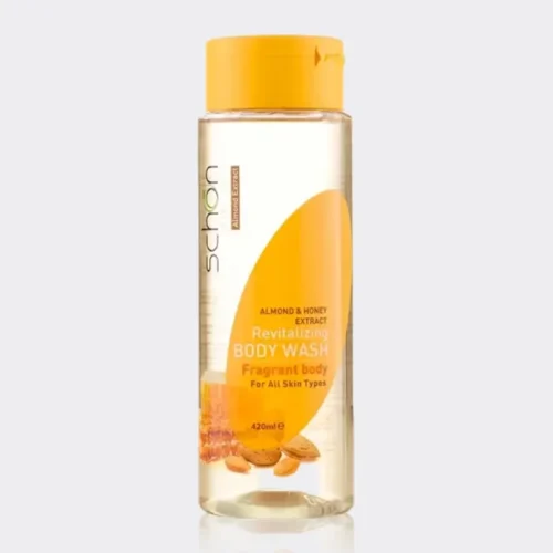 شامپو بدن بادام و عسل شون Schon Almond & Honey Extract Body Wash 420ml