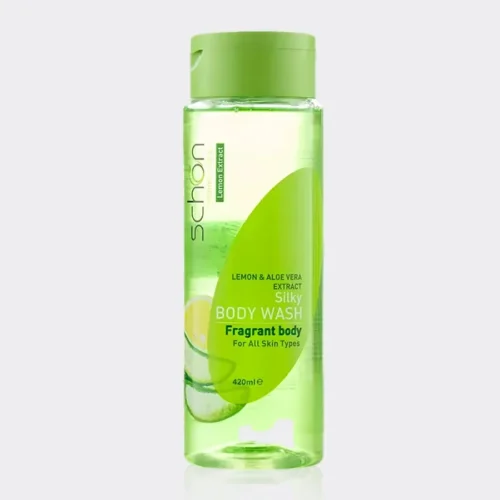 شامپو بدن لیمو و آلوئه ورا شون Schon Lemon & Aloe Vera Extract Body Wash 420ml