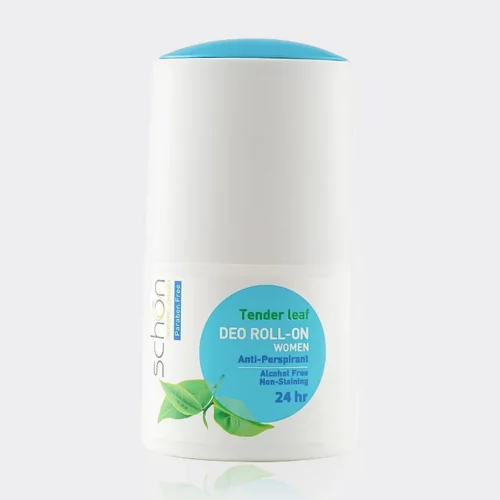 رول دئودورانت زنانه تندر لیف شون Schon Tender Leaf Deo Roll-On 50ml