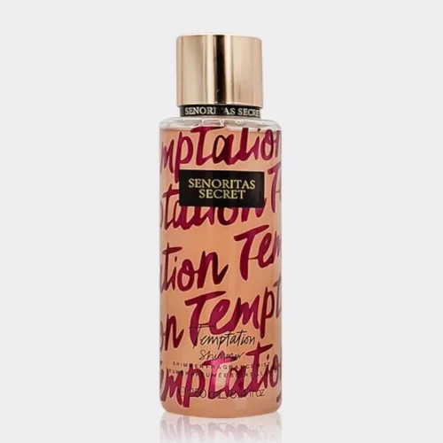 بادی اسپلش شاین دار تمپتیشن سنوریتاز سکرت Senoritas Secret Temptation Body Splash 250ml