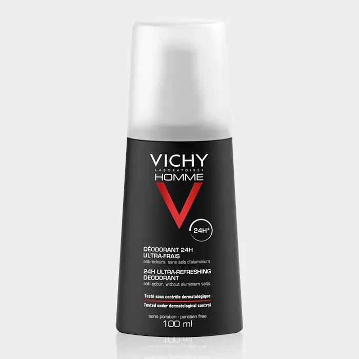 اسپری دئودورانت اولترا فرش ویشی  Vichy Deodorant 24H Ultra Frisch 100ml
