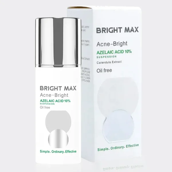 سوسپانسیون آزلائیک اسید 10% آکنه-برایت برایت مکس Bright Max Azelaic Acid 10% Acne-Bright Suspension 30ml