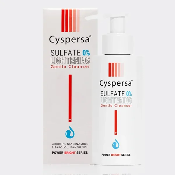 ژل شستشو ضد لک سیسپرسا  Cyspersa Lightening Gentle Cleanser 150ml