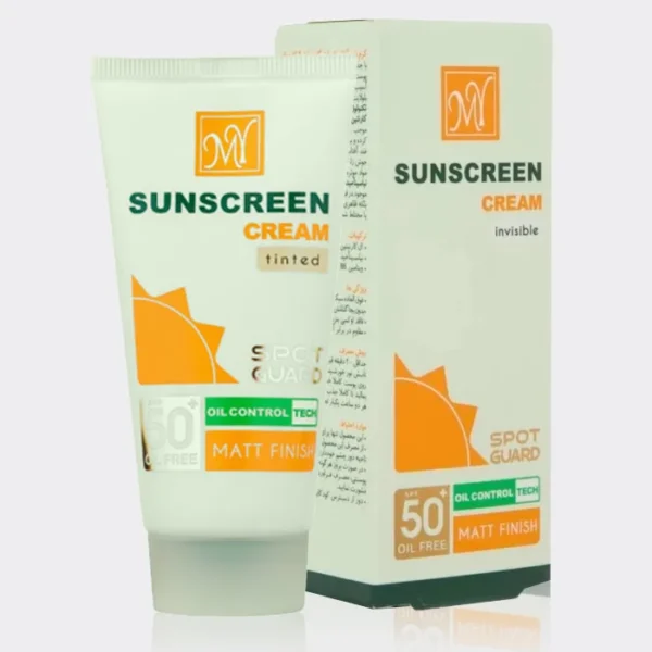 کرم ضد آفتاب ضد لک بدون چربی اسپات گارد مای My Spot Gurd Oil Control SPF50 Sunscreen Cream 50ml