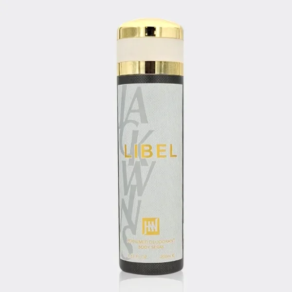 اسپری بدن زنانه لیبل جکوینز Jackwins Libel Perfumed Deodorant Body Spray 200ml