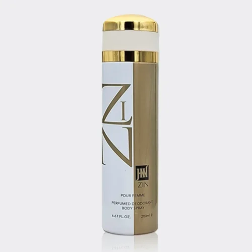 اسپری بدن زنانه زین جکوینز Jackwins Zin Perfumed Deodorant Body Spray 200ml