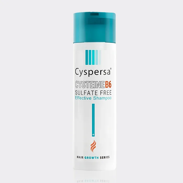 شامپو ضد ریزش سیستئین B6 سیسپرسا  Cyspersa Cysteine B6 Effective Shampoo 250ml