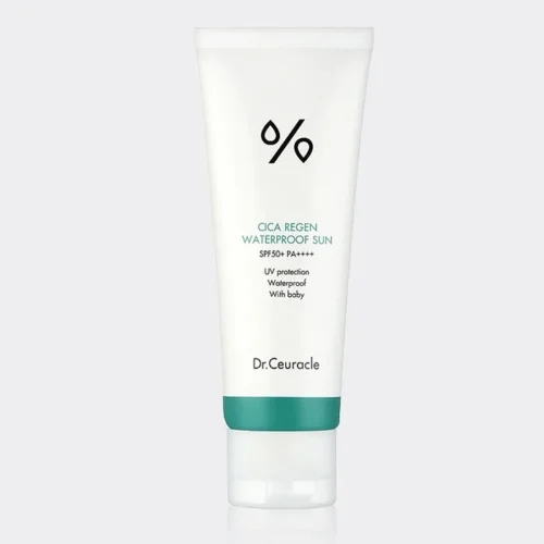 ضد آفتاب ضد تعریق سیکا ریجن دکتر سراکل Dr.Ceuracle Cica Regen SPF 50 Waterproof Sun 100ml