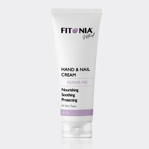 1-fitonia-hand-and-nail-cream.webp کرم ترمیم کننده دست و ناخن فیتونیا Fitonia Repair Me Hand & Nail Cream 50ml