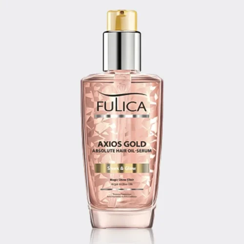 سرم مو براق کننده اکسیوس گلد فولیکا Fulica Axios Gold Absolute Hair Oil Serum 100ml